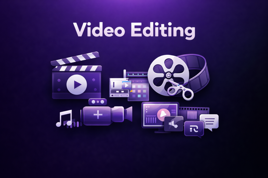 professional video editing