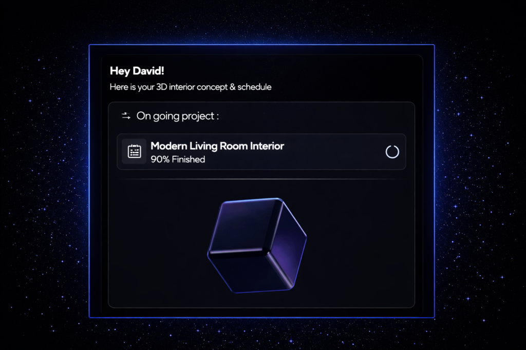 3D Interior Designs That Bring Your Space to Life